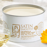 SATIN SMOOTH Calendula Gold Hard Wax with Tea Tree Oil (case of 12) SSW14CTG